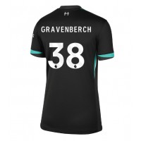 Liverpool Ryan Gravenberch #38 Fußballbekleidung Auswärtstrikot Damen 2024-25 Kurzarm